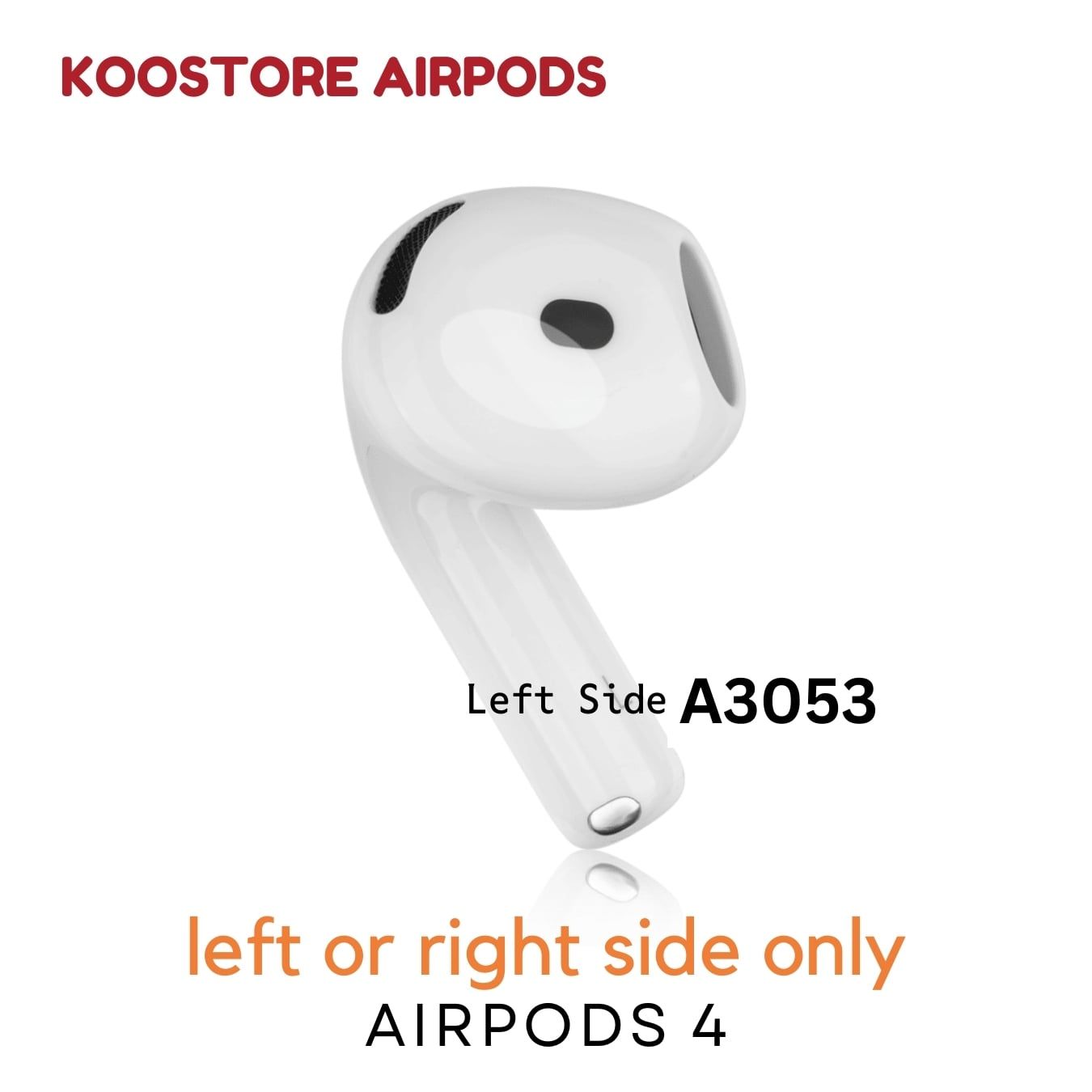  Tai Trái Apple AirPods 4 BẢN THƯỜNG Chính Hãng 