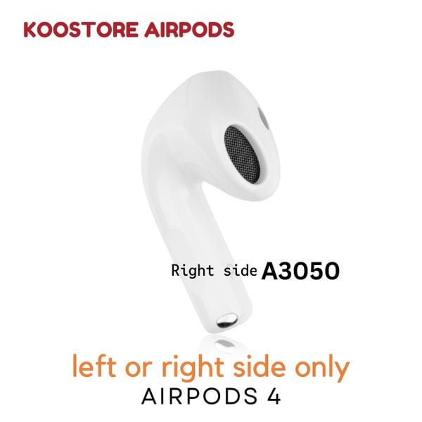  Tai Phải Apple AirPods 4 BẢN THƯỜNG Chính Hãng 