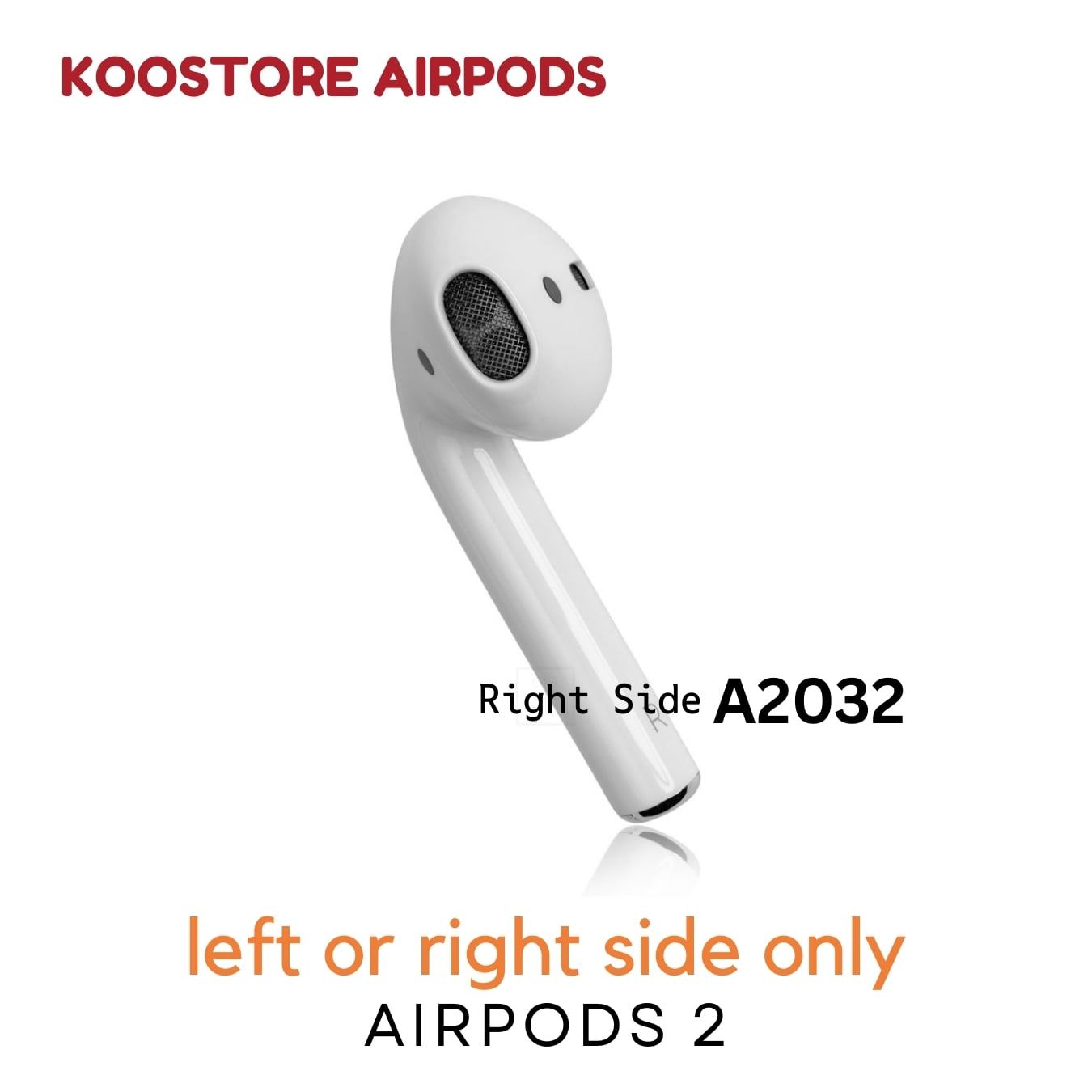  Tai Phải Apple AirPods 2 Chính Hãng 
