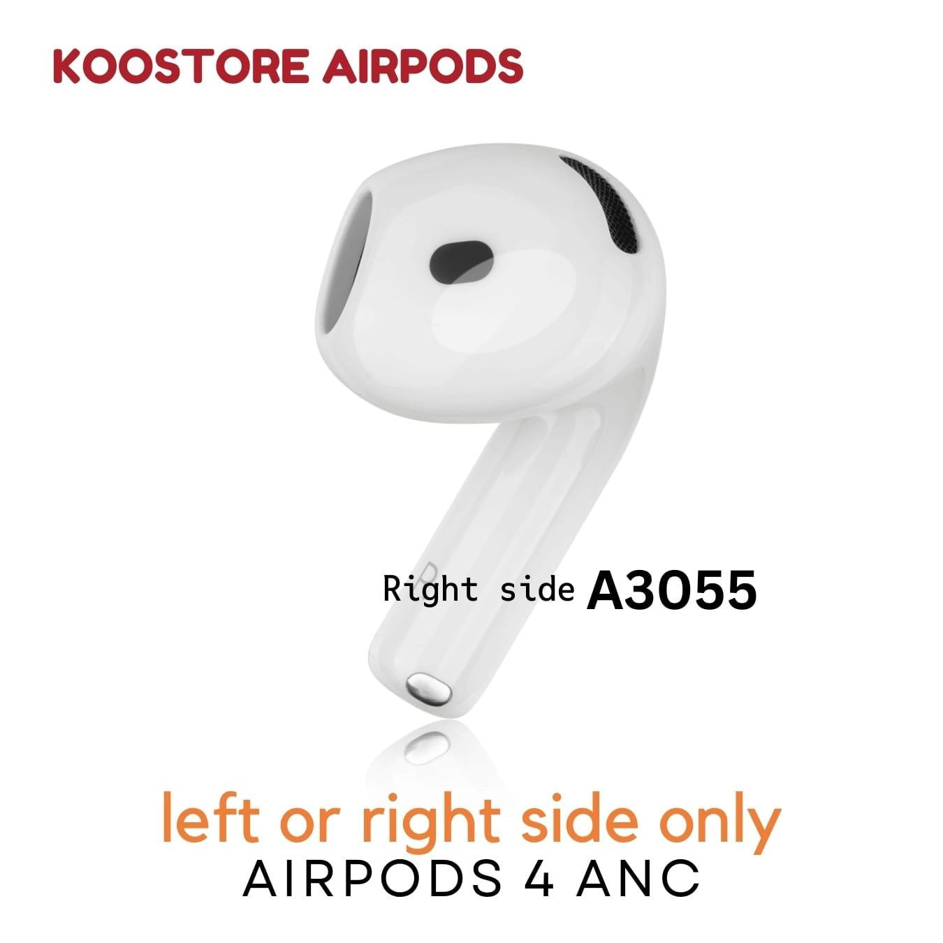  Tai Phải Apple AirPods 4 ANC (Có Chống Ồn) Chính Hãng 