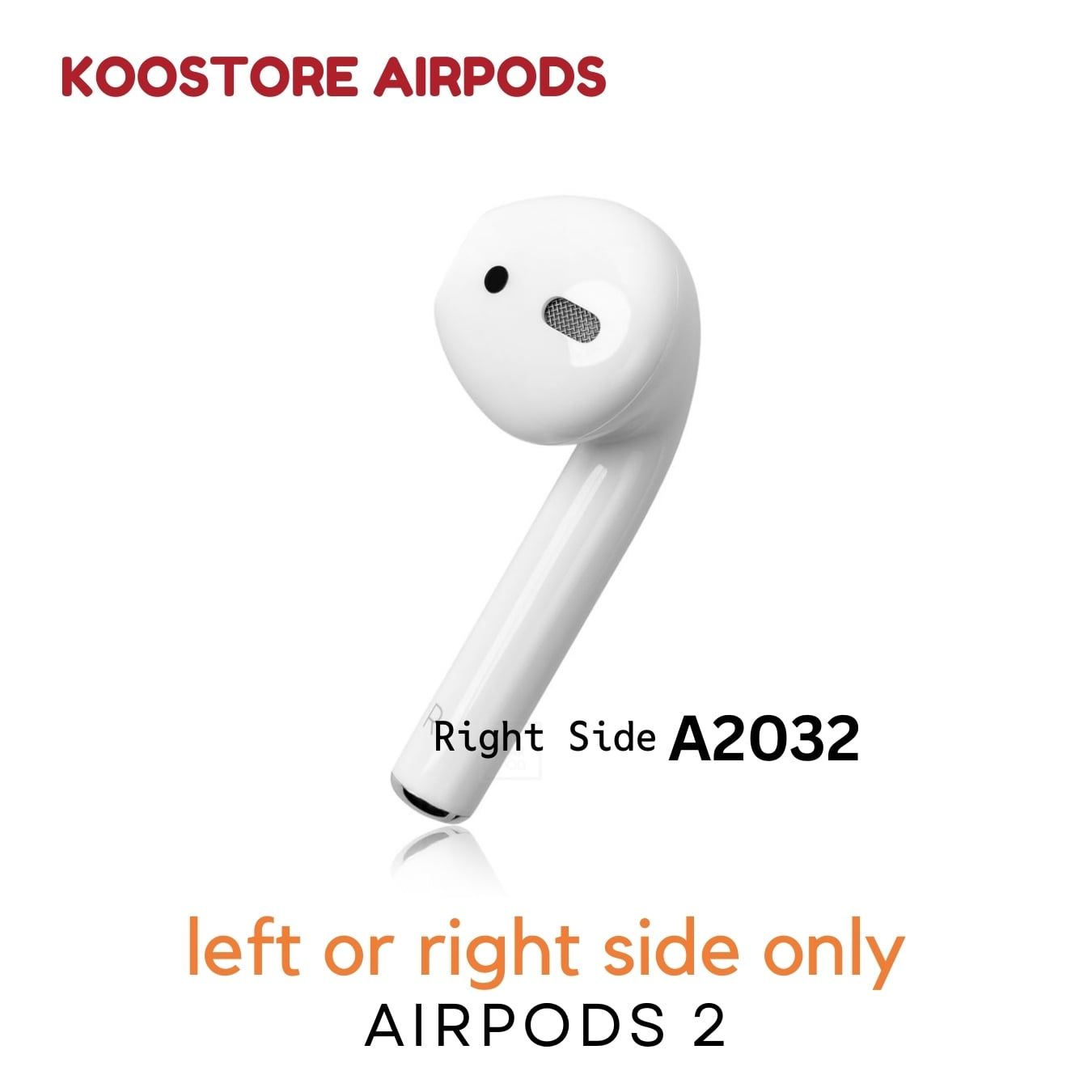  Tai Phải Apple AirPods 2 Chính Hãng 