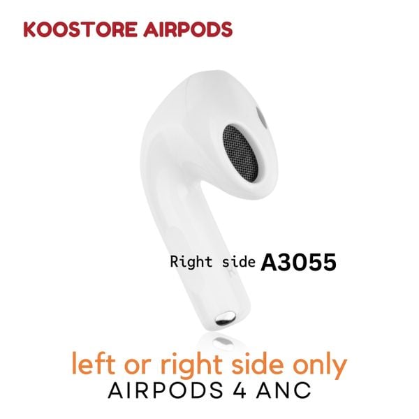  Tai Phải Apple AirPods 4 ANC (Có Chống Ồn) Chính Hãng 
