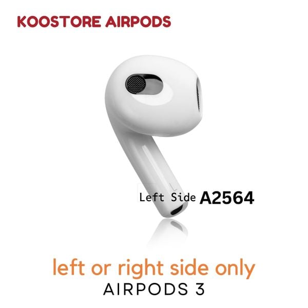 Tai Trái Apple AirPods 3 Chính Hãng 