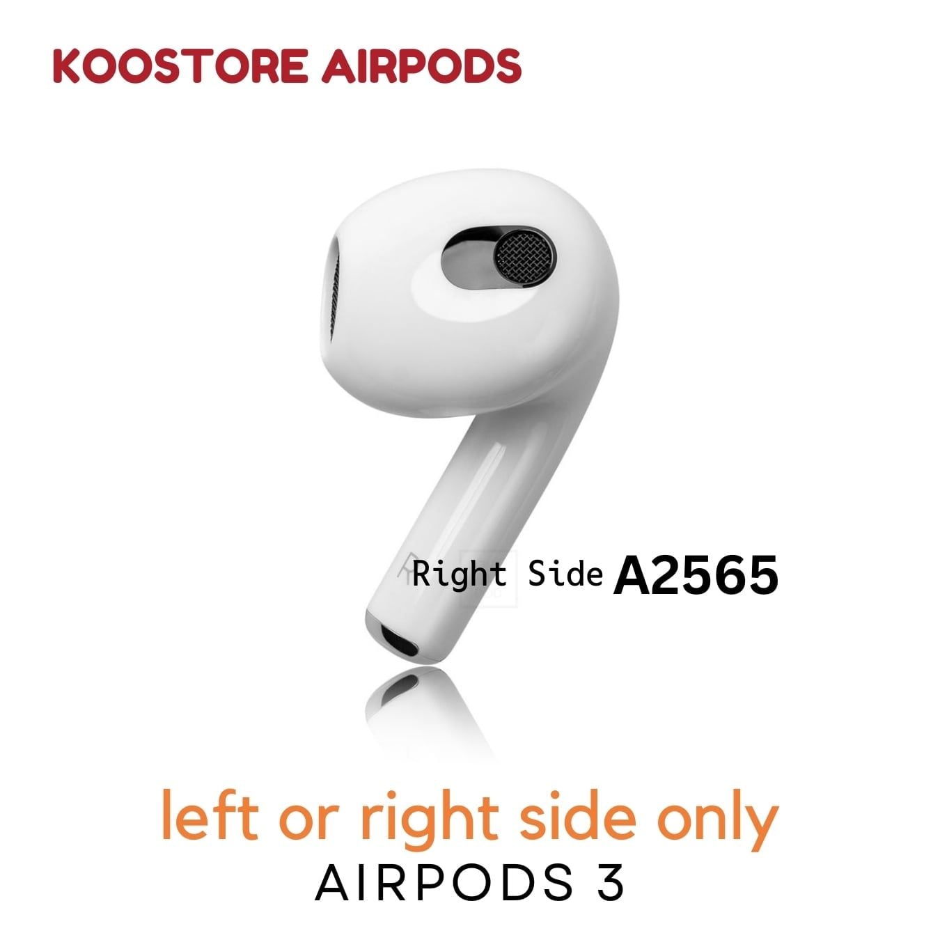  Tai Phải Apple AirPods 3 Chính Hãng 