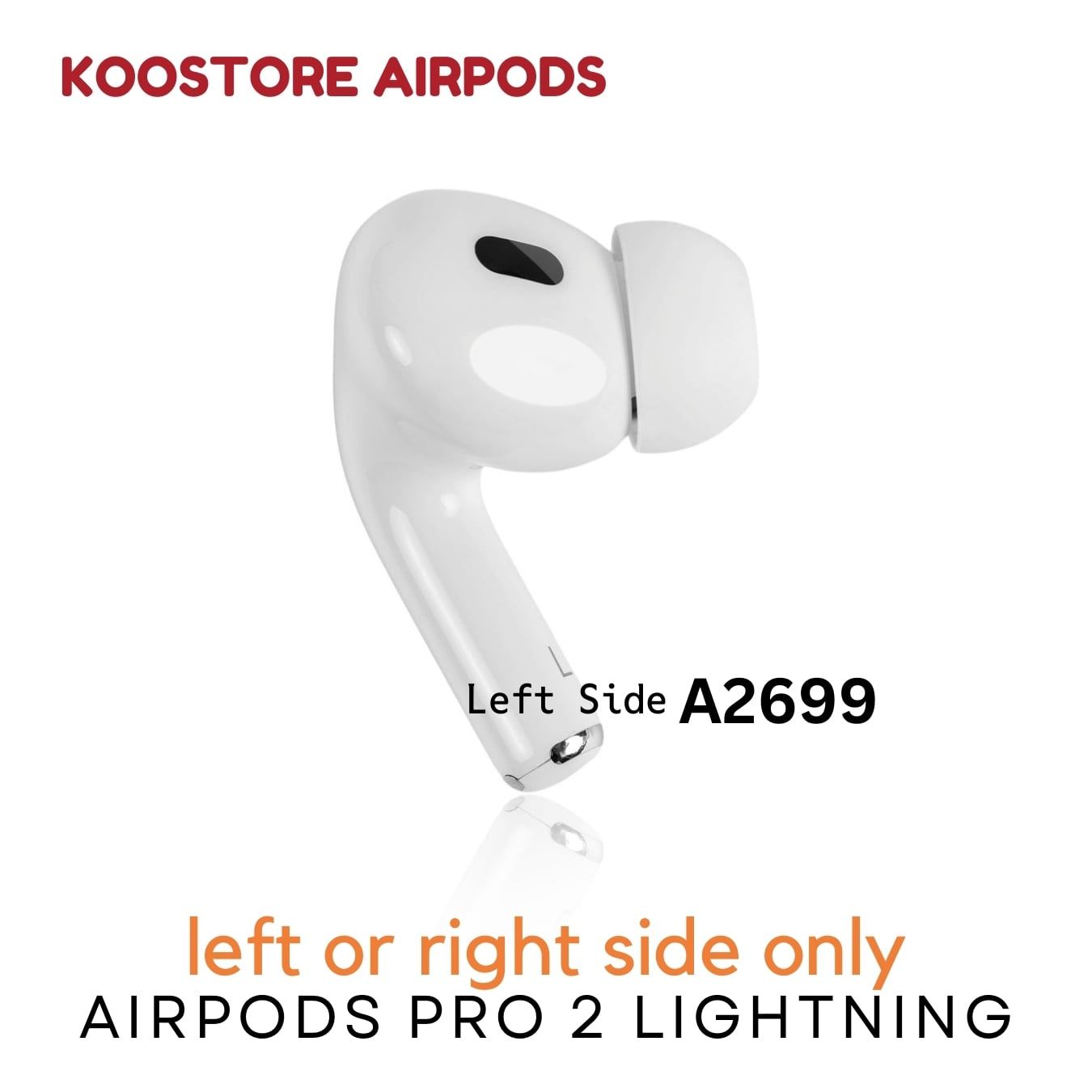  Tai Trái Apple AirPods Pro Gen 2 Chính Hãng 