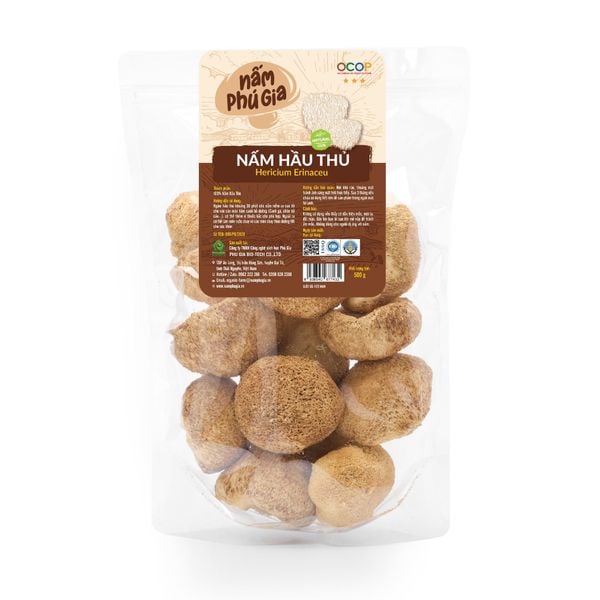  Nấm Hầu Thủ khô | Gói | 100g / 300g / 500g 