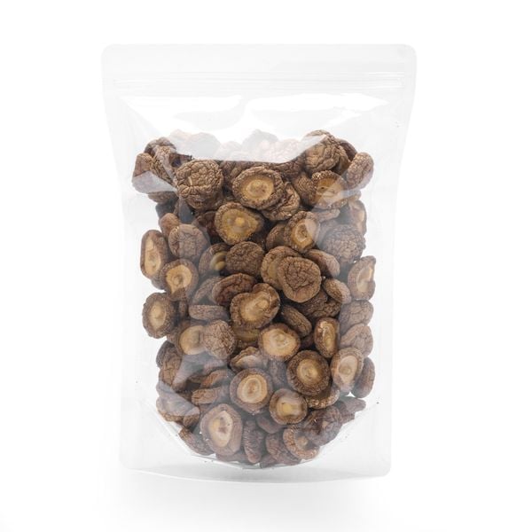  NẤM HƯƠNG KHÔ HỮU CƠ SIZE S 300G/500G 