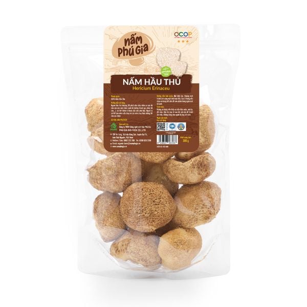  Nấm Hầu Thủ khô | Gói | 100g / 300g / 500g 