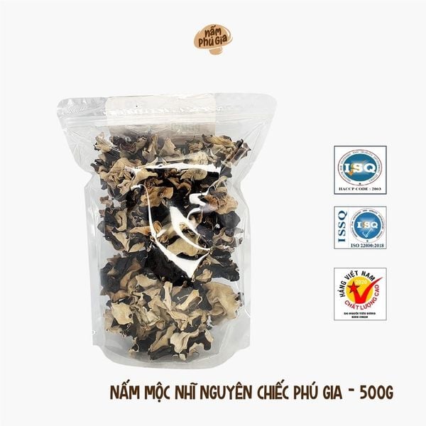  Mộc Nhĩ khô | Nguyên chiếc | Gói 100g/ 300g/ 500g 