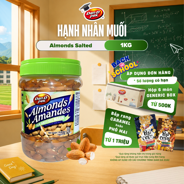  Hạnh Nhân Có Muối 1KG 