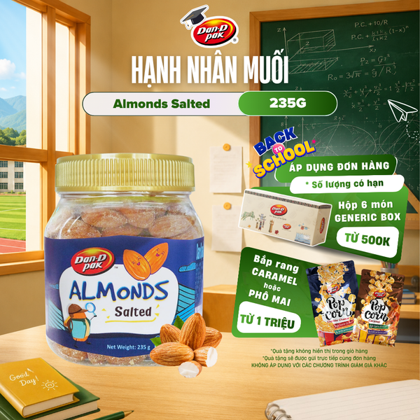  Hạnh Nhân Có Muối 235G 