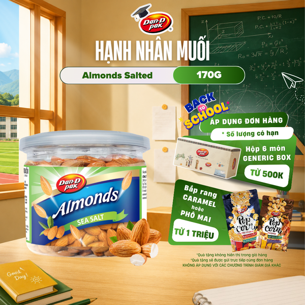  Hạnh Nhân Có Muối 170G 