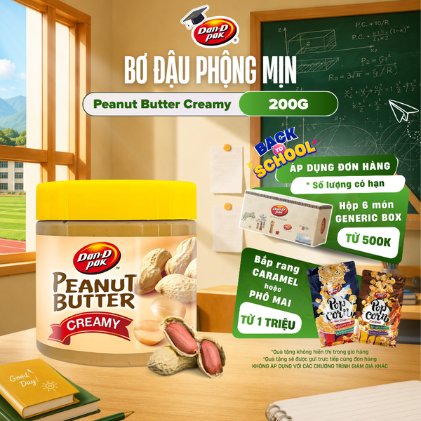  Bơ Đậu Phộng Mịn 200G 