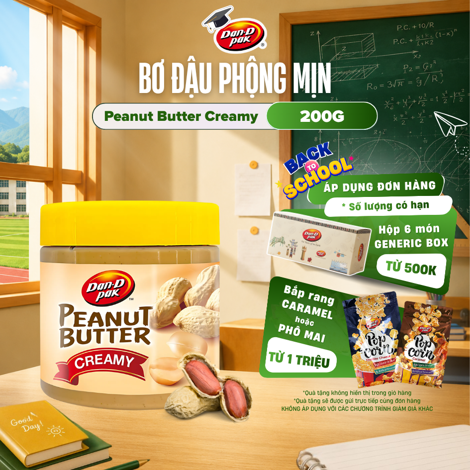 Bơ Đậu Phộng Mịn 200G