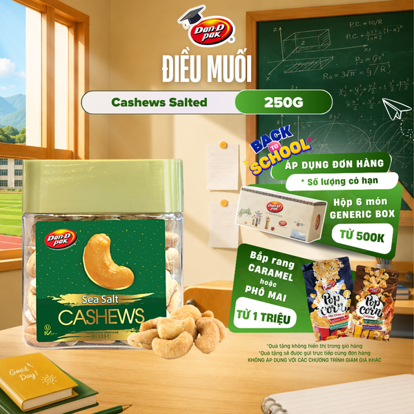  Hạt Điều Có Muối 250G 