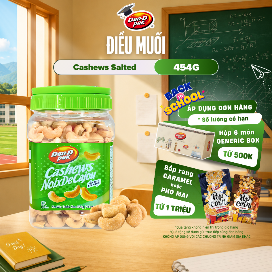 Hạt Điều Có Muối 454G