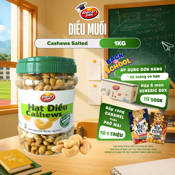  Hạt Điều Có Muối 1KG 