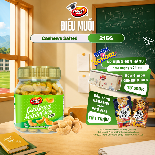  Hạt Điều Có Muối 215G 