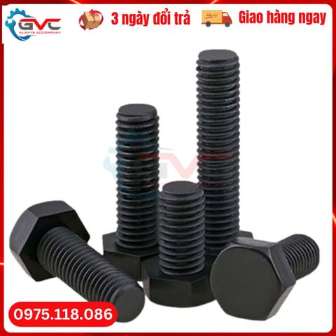 Bu long lục giác ngoài DIN 933 cấp bền 8.8