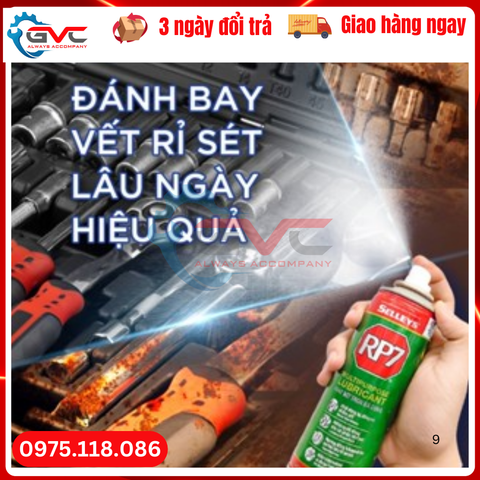 DẦU BÔI TRƠN ĐA NĂNG SELLEYS RP7 170G