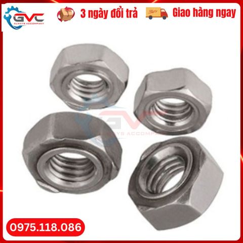 Đai ốc hàn inox