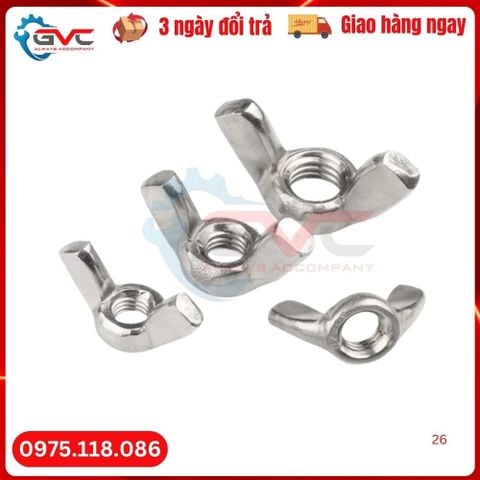 Ecu Tai Hồng (Dai Ốc Cánh Chuồn, Dai ốc Bướm) Inox 304
