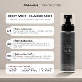  Body Mist Nam Classic Noir