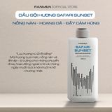  [NEW] Dầu Gội Nam Safari Sunset Hương Nước Hoa Cao Cấp
