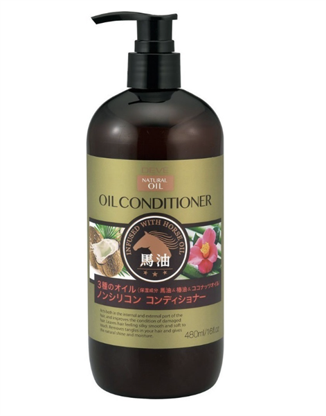  Dầu Xả Deve 3 Loại Dầu Dưỡng Chiết Xuất Dầu Ngựa - Deve Oil Conditioner Infused With Horse Oil (480ml) ディブ３種のオイルＣＤ本体480ML 