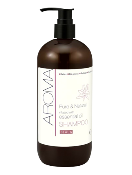  Dầu Gội Tinh Dầu Thiên Nhiên - Beaua Aroma Pure & Natural Infused With Essential Oil Shampoo (480ml) ビューア アロマ シャンプー 480ML 