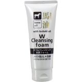  Sữa Rửa Mặt Dầu Ngựa Dưỡng Ẩm Kép - Horse Oil W Cleansing Foam (130g) 馬油ダブルクレンジング洗顔フォーム130G 