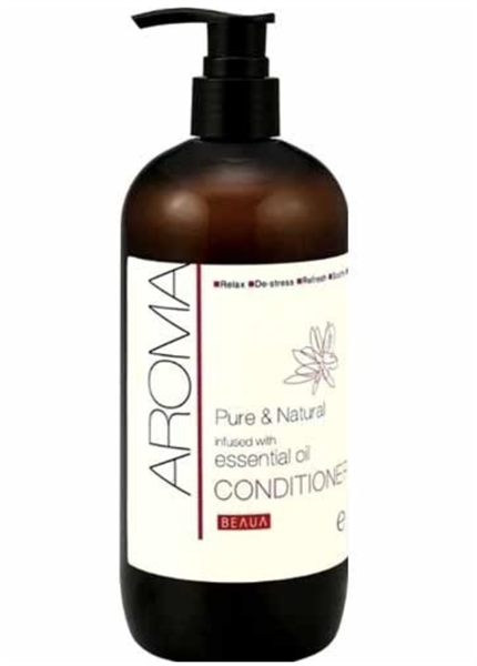  Dầu Xả Tinh Dầu Thiên Nhiên - Beaua Aroma Pure & Natural Infused With Essential Oil Conditioner (480ml) ビューア アロマ コンディショナー480ML 