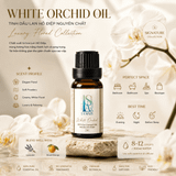  Tinh Dầu Nguyên Chất Lan Hồ Điệp Trắng LA SENZE White Orchid 