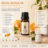  Tinh Dầu Cam Ngọt Orange 100% Thiên Nhiên LA SENZE 