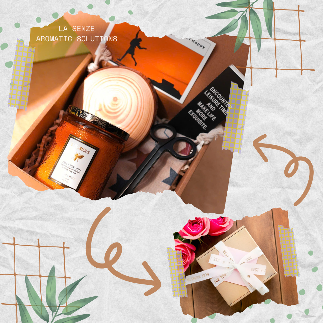  SNIP ART SERISES - Set Nến Thơm Quà Tặng Nghệ Thuật LA SENZE 