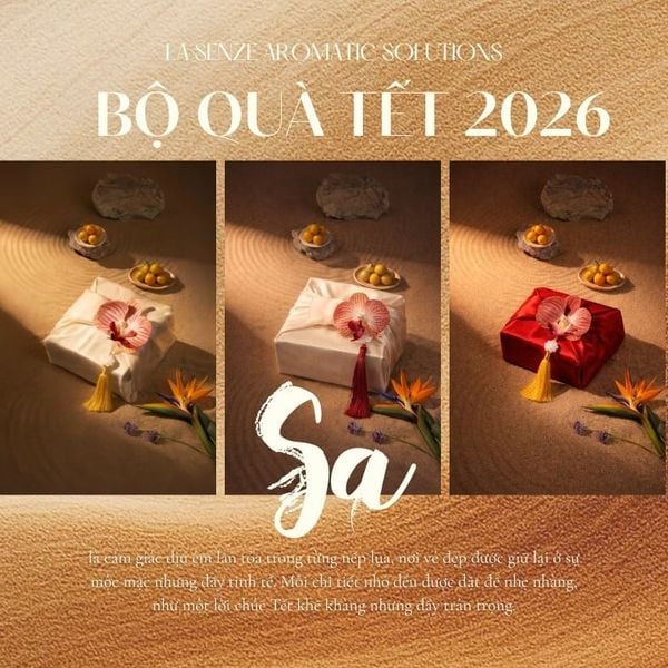  Set Nến Thơm Quà Tặng TẾT - LA SENZE Silk Blessings 