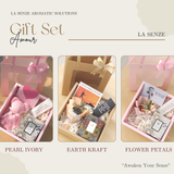  Set Quà Tặng Nến Thơm Hũ Pha Lê Vân Nổi Sang Trọng LUXURIOUS COLLECTION 