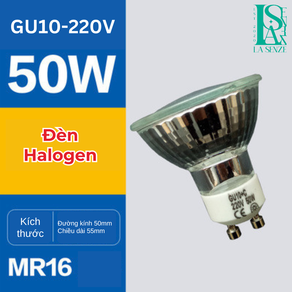  Bóng Đèn GU10 50W-220V 