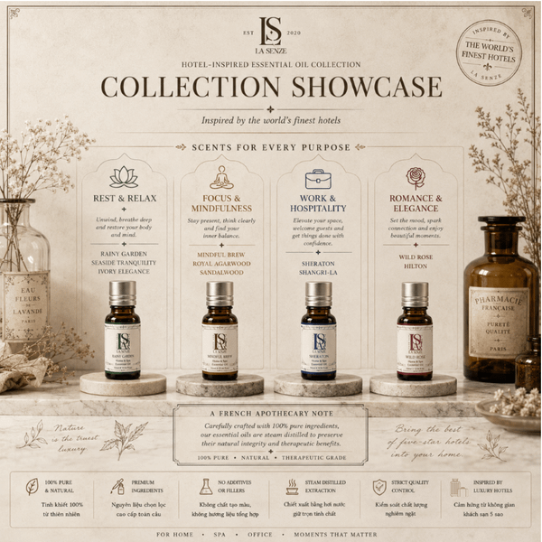 Tinh Dầu Khách Sạn 5 Sao 10ml Hotel-Inspired Essential Oils 