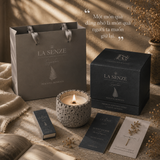  Set Nến Thơm Quà Tặng Cao Cấp LA SENZE Signature Moonlit 