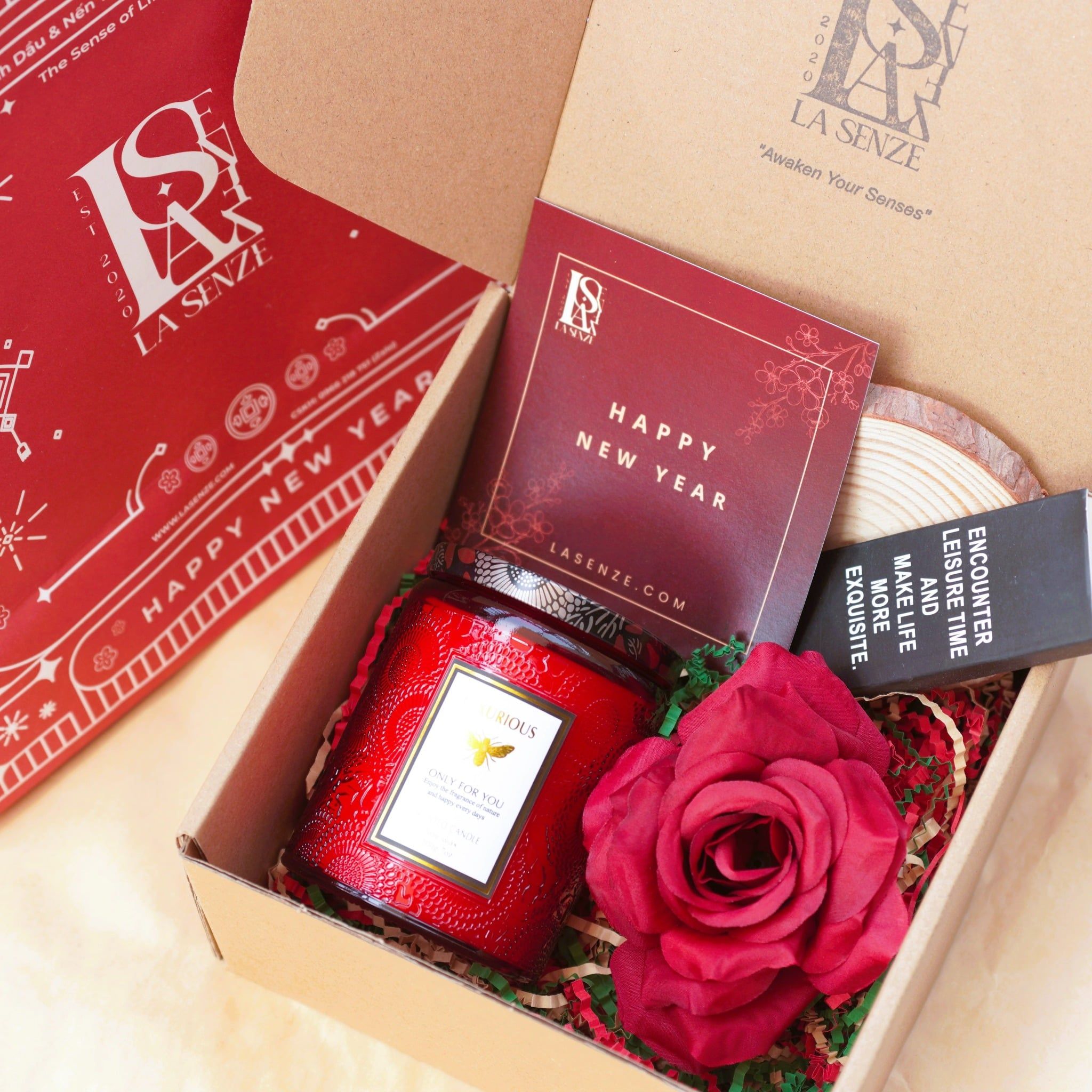  BASIC SERIES - Set Nến Thơm Quà Tặng LA SENZE 