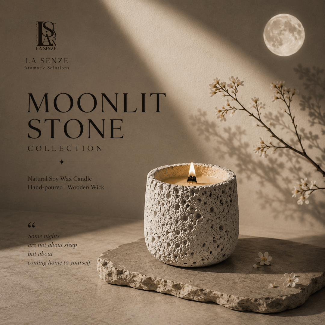  Set Nến Thơm Quà Tặng Cao Cấp LA SENZE Signature Moonlit 