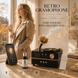  Máy Khuếch Tán Tinh Dầu LA SENZE Retro Gramophone 