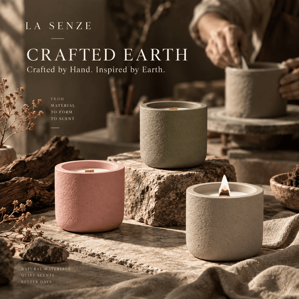  Nến Thơm Nghệ Thuật LA SENZE CRAFTED EARTH 