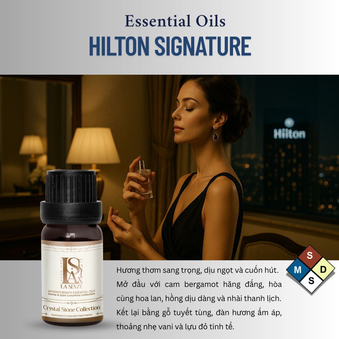  CRYSTAL STONE MOONLIT – Set Đá Phong Thủy Khuếch Tán Tinh Dầu LA SENZE 