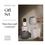  CRYSTAL STONE MOONLIT – Set Đá Phong Thủy Khuếch Tán Tinh Dầu LA SENZE 