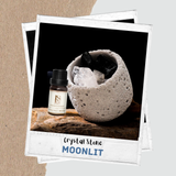  CRYSTAL STONE MOONLIT – Set Đá Phong Thủy Khuếch Tán Tinh Dầu LA SENZE 