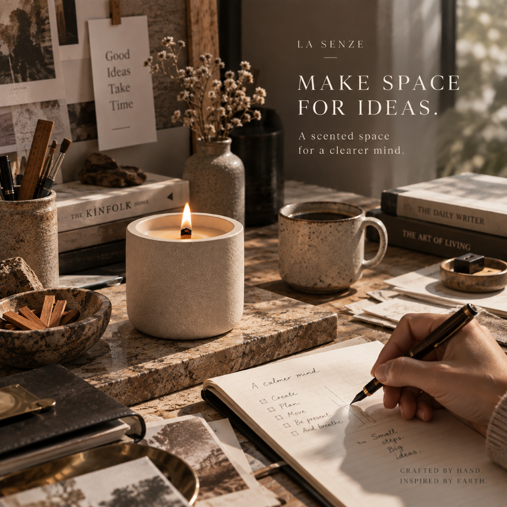  Nến Thơm Nghệ Thuật LA SENZE CRAFTED EARTH 