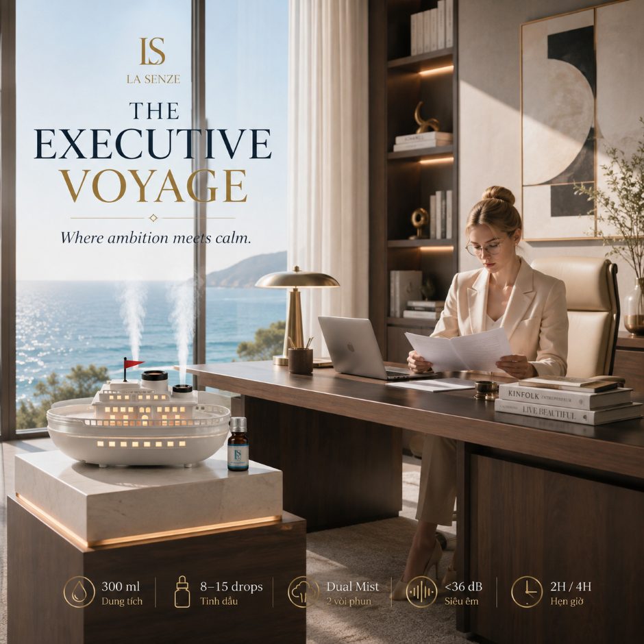  Máy Khuếch Tán Tinh Dầu Du Thuyền LA SENZE Ocean Voyage 
