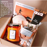  Set Nến Thơm Quà Tặng Phong Cách Furoshiki - LA SENZE Pearl & Silk Grace 